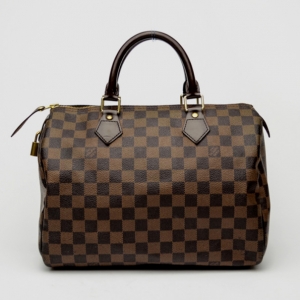 Pre Owned Louis Vuitton Damier Speedy 30 