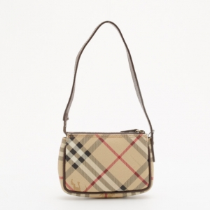 Pre Owned Burberry Nova Check Small Shoulder Bag 