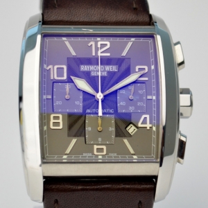 Pre Owned Raymond Weil Don Giovanni SS Grey Mens Chronograph 