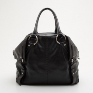 Pre Owned Tods Black Leather Large tote 