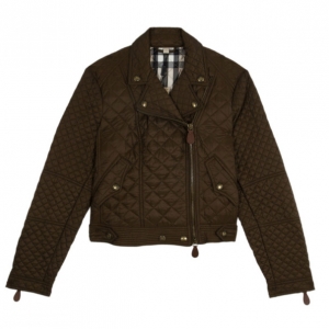 Pre Owned Burberry Brit Oakcliffe Quilted Jacket XL