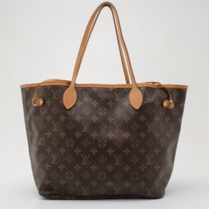 Pre Owned Louis Vuitton Monogram Neverfull MM Tote 