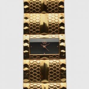 Pre Owned Roberto Cavalli Keira Rose Gold Stainless Steel Wristwatch 