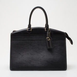 Pre Owned Louis Vuitton Black Epi Leather Riviera Bag