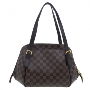 Pre Owned Louis Vuitton Damier Ebene Canvas Belem MM