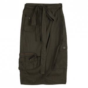 Pre Owned Dolce and Gabbana Wrap Cargo Skirt S