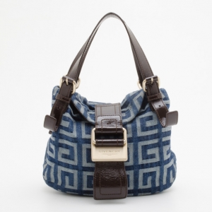 Pre Owned Givenchy Denim Small Shoulder Bag