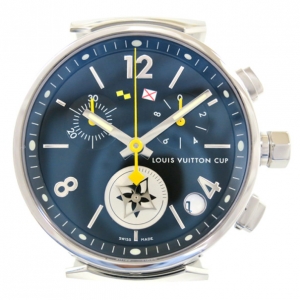 Pre Owned Louis Vuitton Tambour Lovely Cup GM SS Mens Wristwatch 