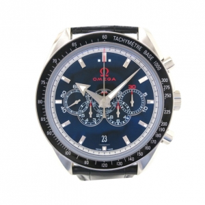 Pre Owned Omega Speedmaster Olympic Collection Co-Axial Mens Wristwatch 