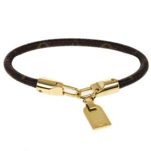 Pre Owned Louis Vuitton Monogram Luck It Bracelet 20CM