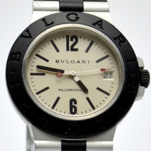 Pre Owned Bvlgari Diagono Aluminium Mens Wristwatch 44 MM