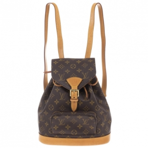 Pre Owned Louis Vuitton Monogram Canvas Montsouris MM Backpack
