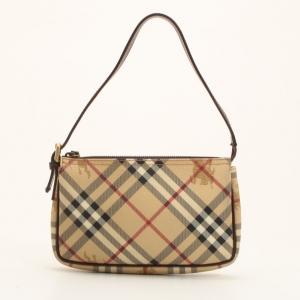 Pre Owned  Burberry Nova Check Small Shoulder Bag 