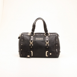 Pre Owned Versace Hand Quilted Snap Out Of It Satchel