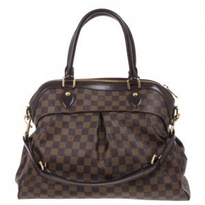 Pre Owned Louis Vuitton Damier Ebene Canvas Trevi GM