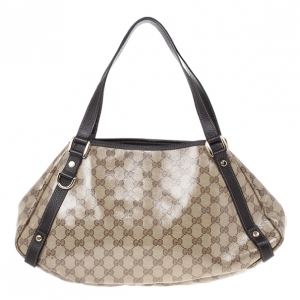 Pre Owned Gucci GG Crystal Abbey Tote