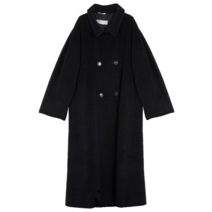 Pre Owned Max Mara Wool Trench Coat M
