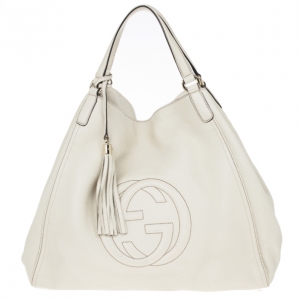 مملوكة مسبقًا Gucci Soho Off-White Shoulder Bag 