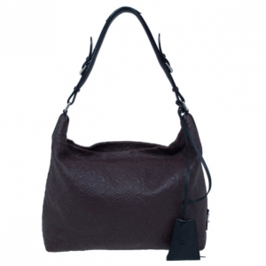 Pre Owned Louis Vuitton Brown Antheia Hobo GM