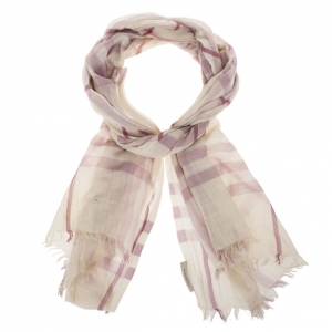 Pre Owned Burberry Novacheck Scarf