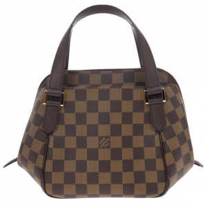 Pre Owned Louis Vuitton Damier Ebene Canvas Belem PM Bag