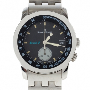 Pre Owned Baume & Mercier Formula 1 Mens Wristwatch 34 MM