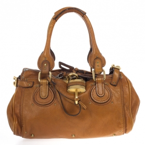 Pre Owned Chloe 'Paddington' Leather Satchel
