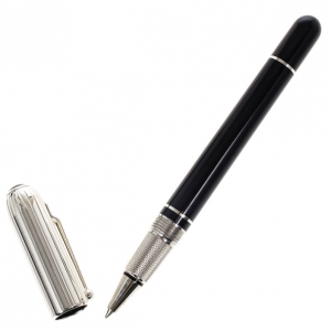 Pre Owned Dunhill Sidecar NUA Black Resin Rollerball Pen