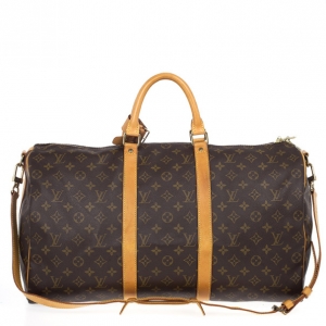 Pre Owned Louis Vuitton Monogram Keepall Bandouliere 50