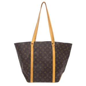 Pre Owned Louis Vuitton Monogram Canvas Sac Shopping Tote Bag