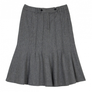 Pre Owned Max Mara Heather Wool Skirt S