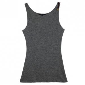 Pre Owned Gucci Ribbed Sleeveless Top XL