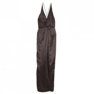 Pre Owned Gucci Front Knot Evening Gown M