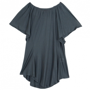 Pre Owned Fendi Butterfly Sleeve Jersey Top S