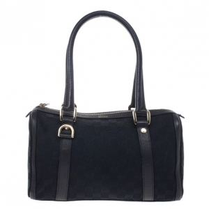 Pre Owned Gucci Monogram Small Abbey Boston 