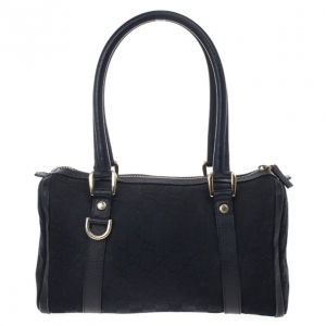 Pre Owned Gucci Monogram Small Abbey Boston 