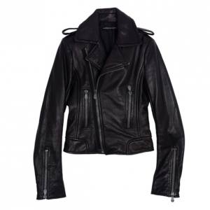 Pre Owned Balenciaga Biker Leather Jacket XS
