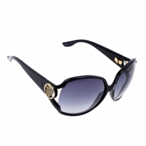 Pre Owned Gucci Black Hysteria Square Women Sunglasses