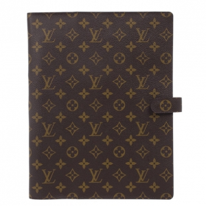 Pre Owned Louis Vuitton Monogram Canvas A4 Bloc Cover