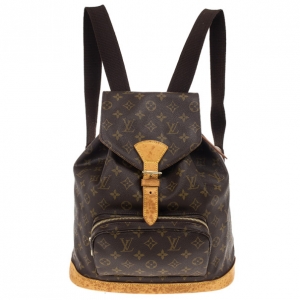 Pre Owned Louis Vuitton Monogram Canvas Montsouris Backpack GM