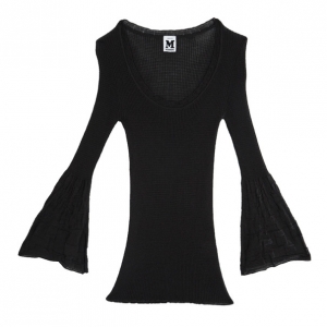 Pre Owned M Missoni Bell Sleeve Knit Top S