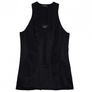Pre Owned Balenciaga Silk Sleeveless Top S