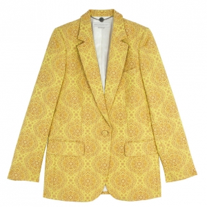 Pre Owned Stella McCartney Jacquard Print Jacket M