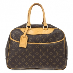Pre Owned Louis Vuitton Monogram Deauville Boston
