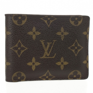 Pre Owned Louis Vuitton Monogram Billfold Wallet 
