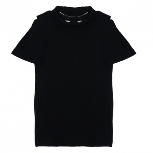 مملوكة مسبقًا Burberry Black Turtleneck Ponte Dress M