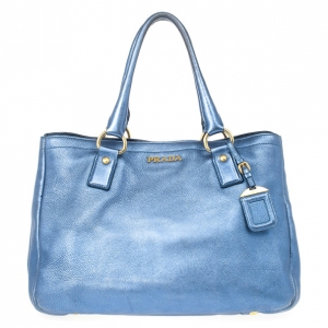 Pre Owned Prada Vitello Daino Tote