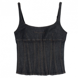 Pre Owned D and G Denim Corset Top L