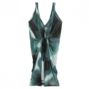 Pre Owned Diane Von Furstenberg Milton Printed Dress L