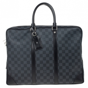 Pre Owned Louis Vuitton Damier Graphite Porte Documents Voyage Briefcase